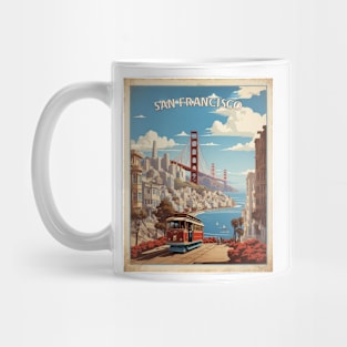 San Francisco California United States of America Tourism Vintage Mug